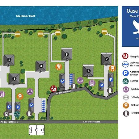 Appartement "Mohnblume" - Oase Am Haff Garz  Εξωτερικό φωτογραφία