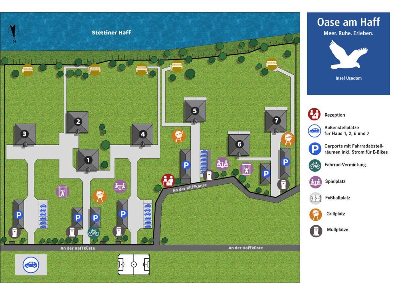 Appartement "Mohnblume" - Oase Am Haff Garz  Εξωτερικό φωτογραφία